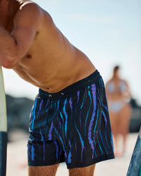 Midnight Rain WaveRider Board Shorts
